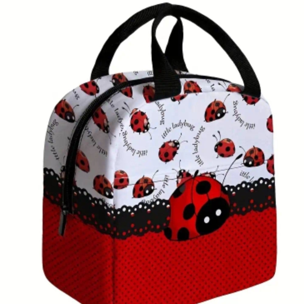 🐞Ladybug Pattern Cooler Handbag